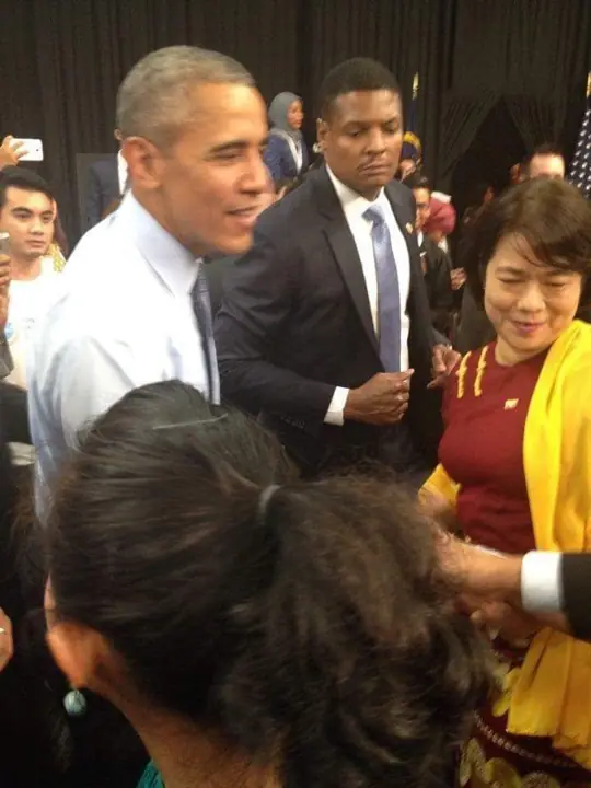 Su Su Hlaing at an event